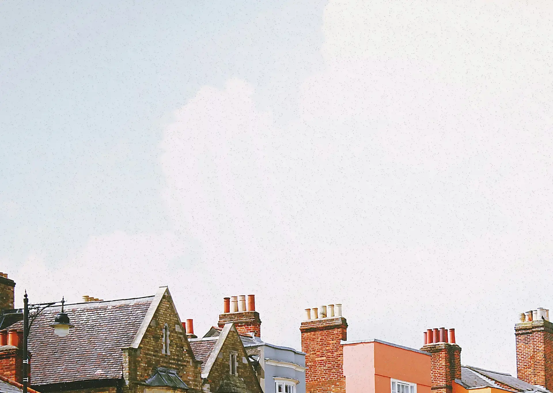 Hero image showing a UK street view